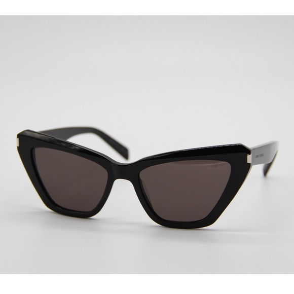 NEW SAINT LAURENT SL466 001 BLACK CAT EYE FRAME SUNGLASSES SAINT LAURENT - Picture 5 of 12